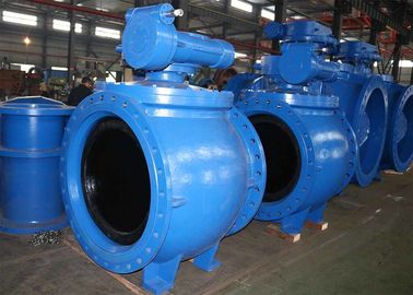 AWWA DN1000 индивидуальный цвет эксцентрический шаровой клапан, антизагрязнительный мягкий железный шаровый клапан
